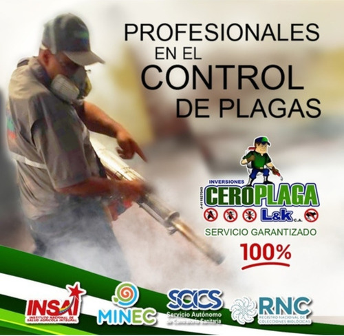 Servicio De Fumigacion Chiripas Cucarachas Termitas Pulgas