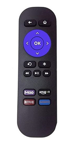 Control Remoto - Smartby Roku4 Ir Remote Replacement For Rok