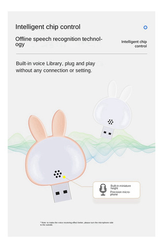 Para Lámpara De Lectura Usb De 22 Unidades, Luz Nocturna