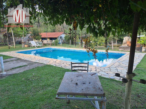 Imagem 3 de 30 de Ótima Chácara Com 3 Dormitórios, Piscina, Lago, Pomar, Acesso Todo Asfaltado, À Venda, 1600 M² Por R$ 370.000 - Zona Rural - Pinhalzinho/sp - Ch0983