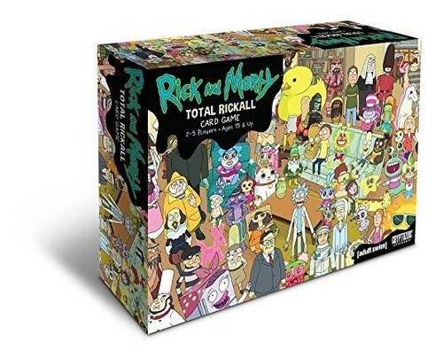 Juego De Cartas Rick Y Morty Total Rickall Cooperativa