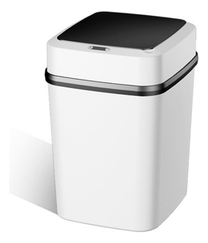 Cubo De Basura Automático De Gran Botón De Inducción 13l