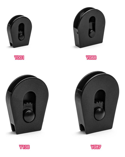 50x Bungee E Collar Cierras Ajustes Correa Medio