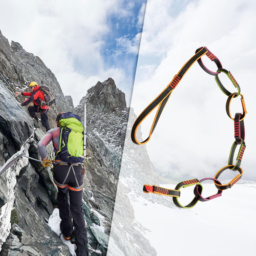 Para Cadena De Nailon Para Escalada Con Lazo De Margarita,