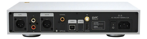 Dac Convertidor De Audio Digital A Análogo Eversolo Z6 Gris