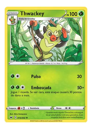 7 cartas de Pokémon do tipo planta