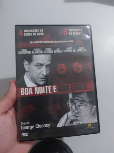 Dvd: Boa Noite E Boa Sorte - George Clooney