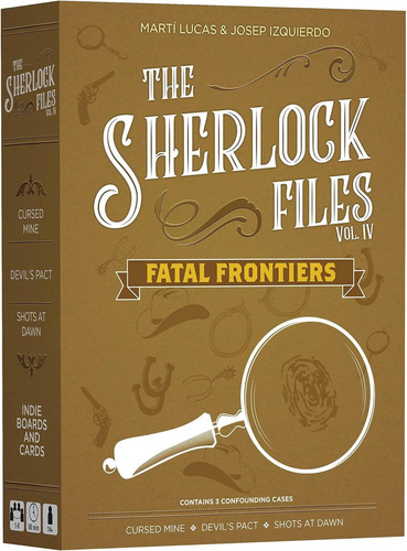 Tableros Y Cartas Independientes Sherlock Files Vol 4 Fatal