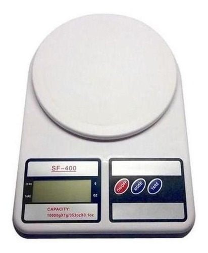 La báscula digital de precisión para cocina pesa de 1 g a 10 kg