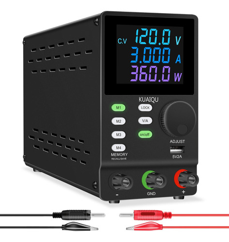 120v 3a, Ajustable En Laboratorio, Programable, De Alta Prec