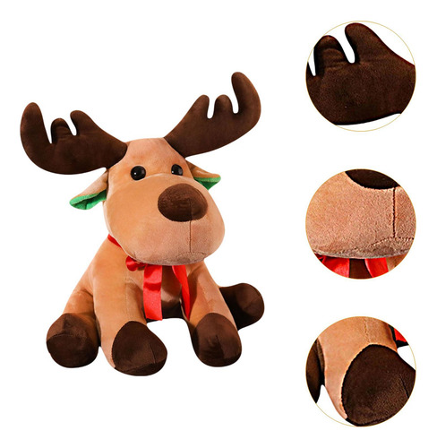 Reno De Peluche, Alce De Navidad, Juguete De Peluche, 35 Cm