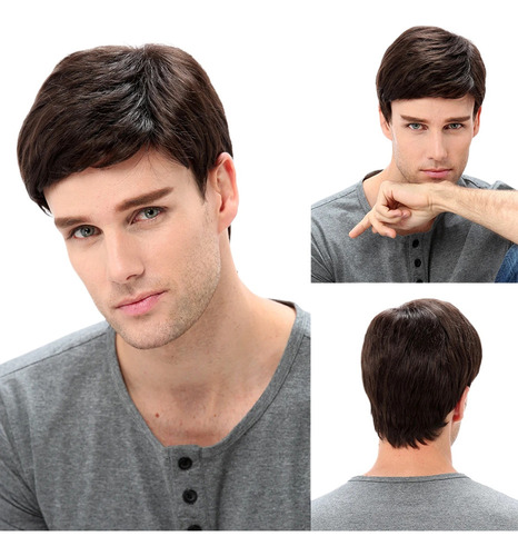 Para Prótesis Capilares Naturales Orgánicas Para Hombre