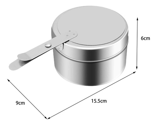 A A 2 Soportes For Latas De Combustible De Acero Inoxidable,