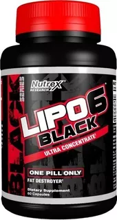 Lipo 6 Black Quemador Grasa Ultra Concentrado X 60 Capsulas