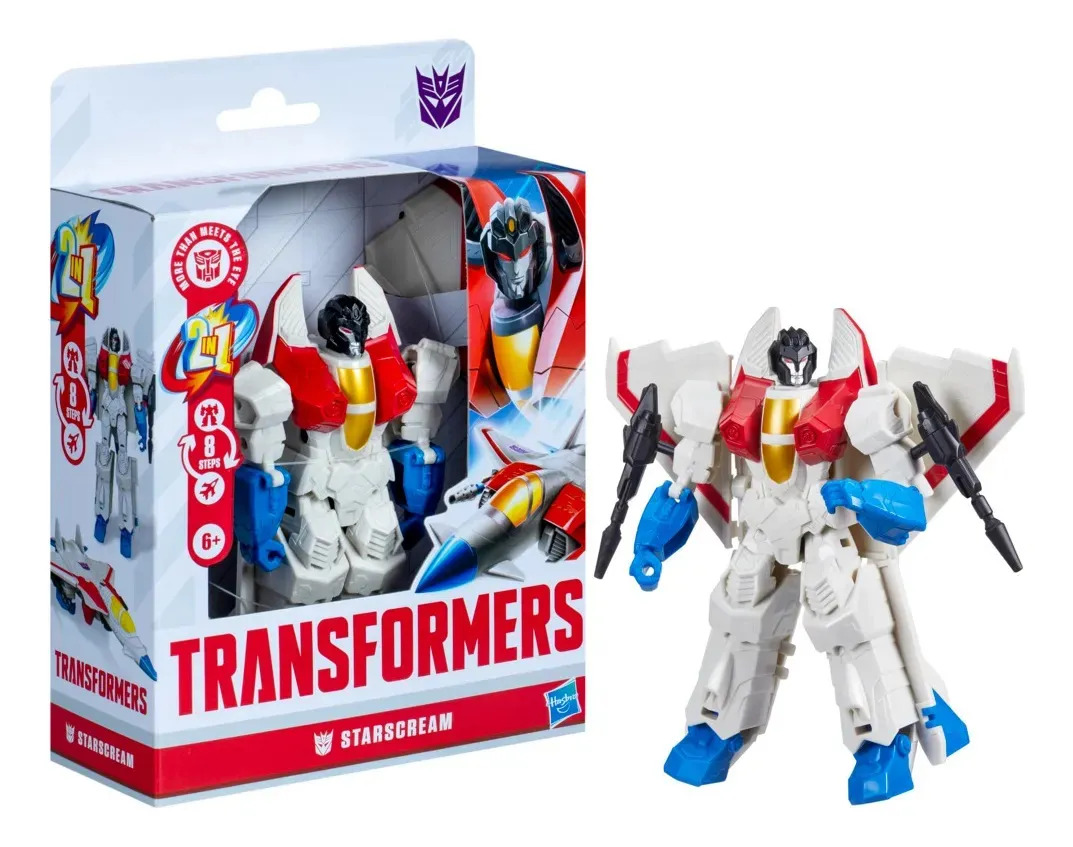 Figura Transformers Generations Auténticos Alpha Starscream