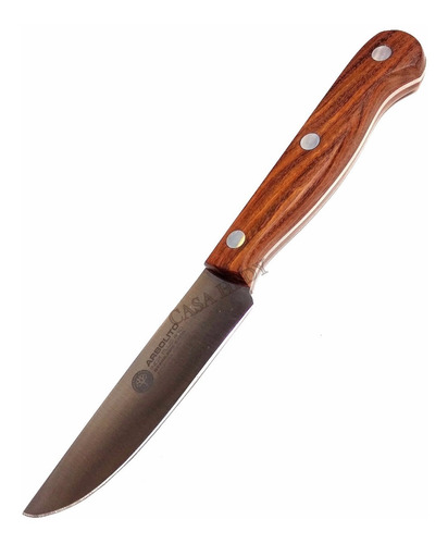 Cuchillo Arbolito Solingen Acero Inox 440 10cm Madera 8304g
