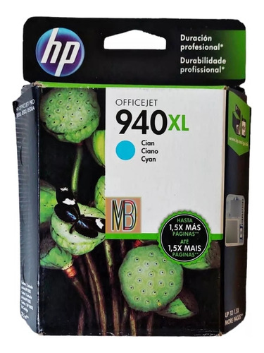 Cartucho Hp 940xl Cyan C4907al Officejet Pro 8000 8500 8500a