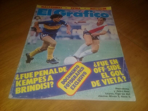 El Grafico Nº 3239 Año 1981 River Boca