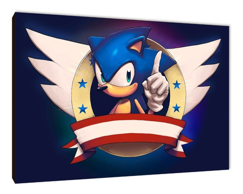 Cuadros Poster Videojuegos Sonic S 15x20 (nic (7)