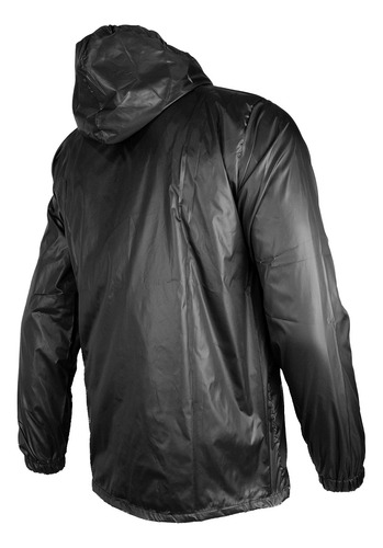 Campera Con Tafeta Rompeviento Bolsillos Cierre Deportiva