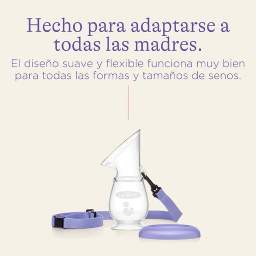 Pump Recolector De Leche Materna Lansinoh Con Tapa