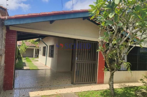 Excelente Casa Térrea Na Praia Grande - Balneário Florida. - Mr75172