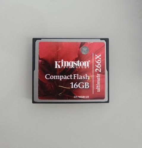 Cartão De Memória Cf Kingston 16gb 266x - Usado 