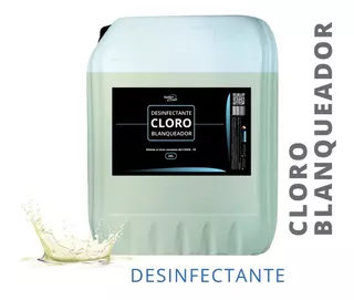 Blanqueador & Cloro Desinfectante Concentrado Bio 20lt