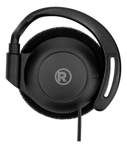 Audífonos Alámbricos Rs-2303 Radioshack Color Negro
