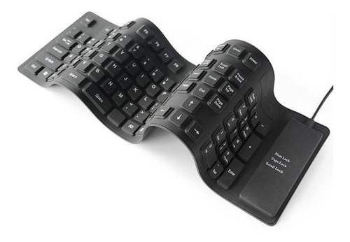 Usb Flexible Teclado Impermeable Silicón Flexible Goma Suave