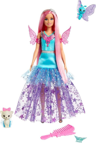 Barbie Hada Muñeca Fantasia Touch Of Magic 5 Accesorios 