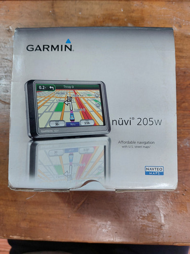 Garmin Nüvi 205w Gps Portátil Negro Argentina/brasil/chile/uruguay (Usado)