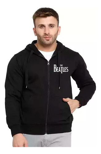 Polerón Con Cierre Banda Musical Beatles ¡oferta!