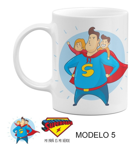 Imagen 2 de 10 de Caja Con 36 Tazas Día Del Padre 12 Diseños Papá