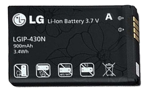 Bateria Pila  LG Lgip - 430n Gs390 290 Ln240 Lx370 Mn240