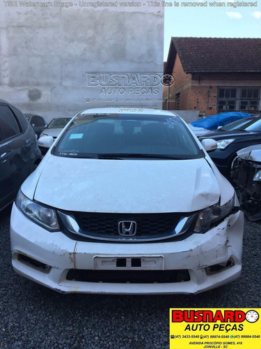 Sucata Para Retirada Peças Honda New Civic Lxr 2.0 Flex 2015