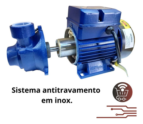 Bomba Periférica Eletroplas Ics-100 1hp 60hz 127v/220v