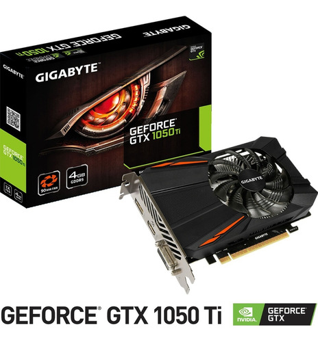 Tarjeta De Video Nvidia Gigabyte Geforce Gtx 10 Series 1050 Ti Gv-n105td5-4gd 4gb