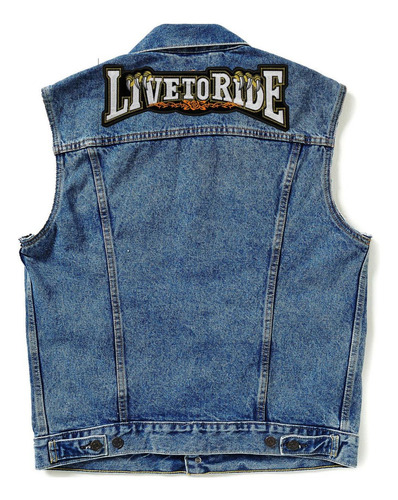 Decora Ropa Con Livetoride Parche, Mxlte-012, 2 Parches, Liv Diseño De La Tela Bordada