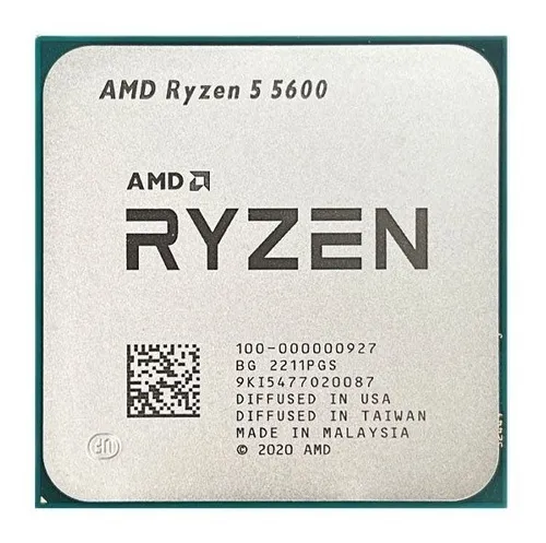 Processador Amd Ryzen 5 5600 3.5ghz turbo 4.4ghz Oem S box