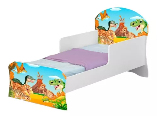 Jogo de Cama Infantil Dinossauro 3 peças Fio 30/1 penteado 100% algodão -  Atlântica na Casa Encanto