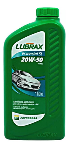 Óleo Lubrax 20w50 Essencial Sl Mineral Api Sl 1 Litro