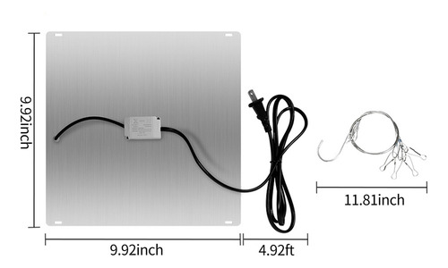Lámpara Crecimiento Led Espectro Completo 81 Leds Para Plant