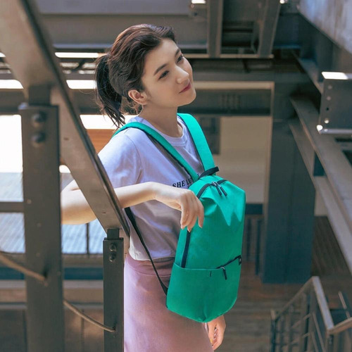 Xiaomi Mi 10l Mochila Coloful Bolsas-verde