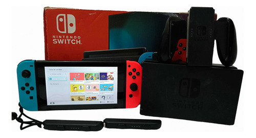 Nintendo Switch 32gb Standard- Neón Usado (m)