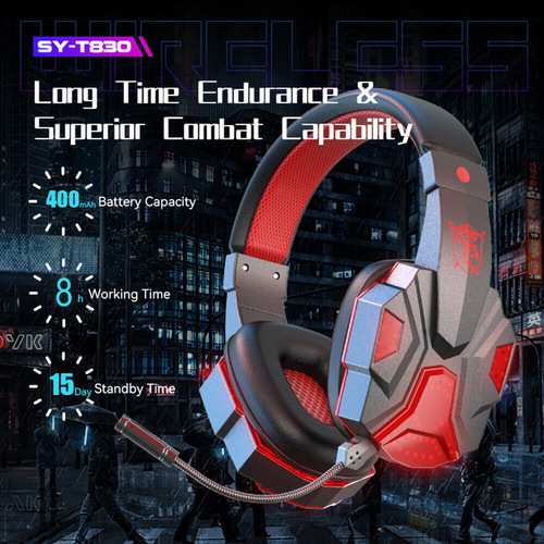 Auriculares Estéreo Bluetooth Juegos Para Ps4 Xbox Notebook