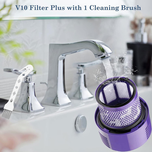 Pack De 2 Filtros V10 De Repuesto Para Dyson V10 Cyclone ...
