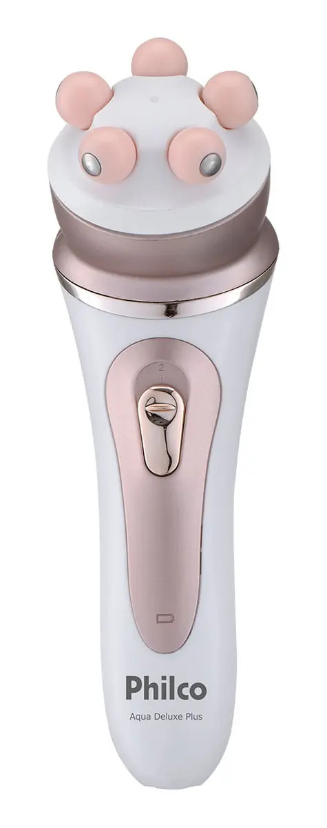 Depilador Philco Aqua Deluxe Plus Pdp02r Cor Branco/Rosa 4