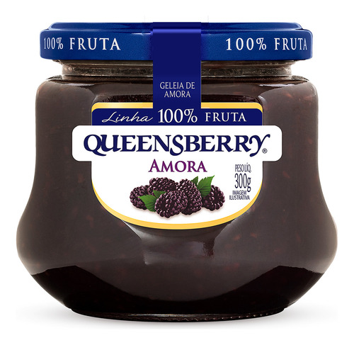 Geleia Queensberry 100% Fruta Amora 300g