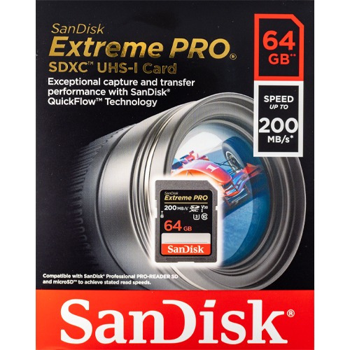 Memoria Sd Sandisk Extreme Pro 64gb Factura Garantía